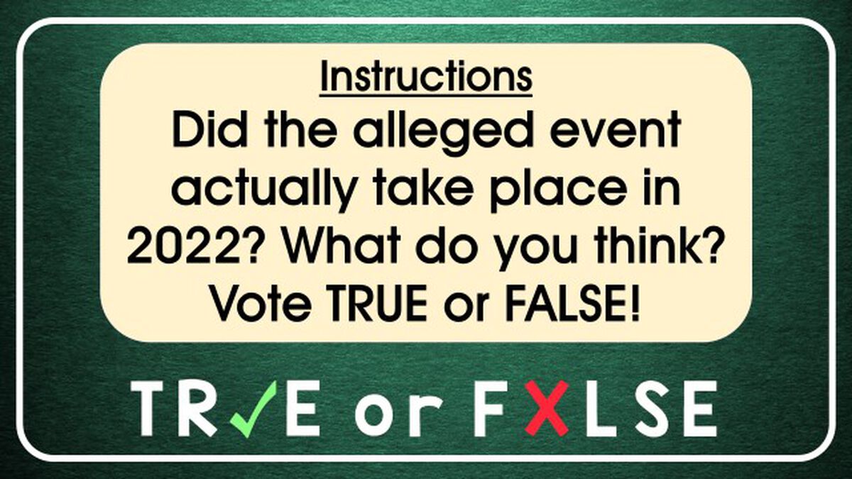 TRUE or FALSE - 2022 Edition: Food and Animals image number null